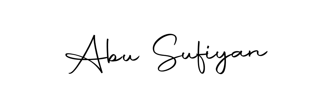 Make a beautiful signature design for name Abu Sufiyan. With this signature (Autography-DOLnW) style, you can create a handwritten signature for free. Abu Sufiyan signature style 10 images and pictures png