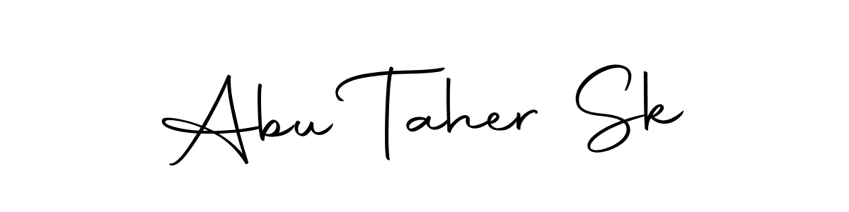 How to make Abu Taher Sk signature? Autography-DOLnW is a professional autograph style. Create handwritten signature for Abu Taher Sk name. Abu Taher Sk signature style 10 images and pictures png