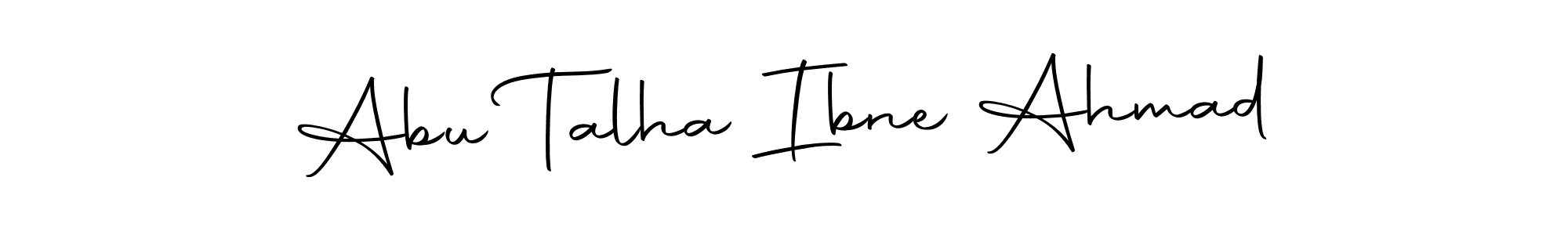 Design your own signature with our free online signature maker. With this signature software, you can create a handwritten (Autography-DOLnW) signature for name Abu Talha Ibne Ahmad. Abu Talha Ibne Ahmad signature style 10 images and pictures png