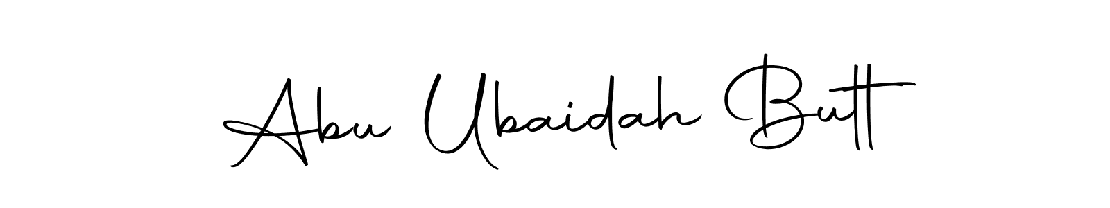 if you are searching for the best signature style for your name Abu Ubaidah Butt. so please give up your signature search. here we have designed multiple signature styles  using Autography-DOLnW. Abu Ubaidah Butt signature style 10 images and pictures png