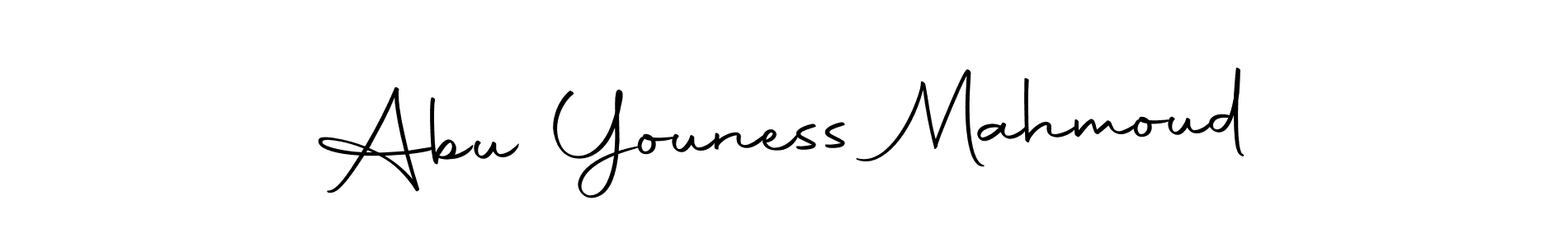 Abu Youness Mahmoud stylish signature style. Best Handwritten Sign (Autography-DOLnW) for my name. Handwritten Signature Collection Ideas for my name Abu Youness Mahmoud. Abu Youness Mahmoud signature style 10 images and pictures png