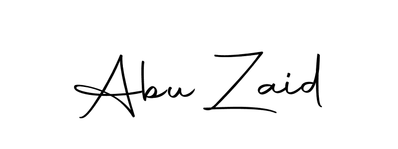 Create a beautiful signature design for name Abu Zaid. With this signature (Autography-DOLnW) fonts, you can make a handwritten signature for free. Abu Zaid signature style 10 images and pictures png