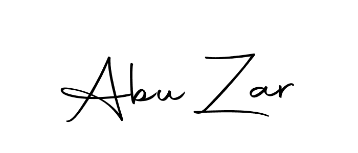 How to make Abu Zar signature? Autography-DOLnW is a professional autograph style. Create handwritten signature for Abu Zar name. Abu Zar signature style 10 images and pictures png