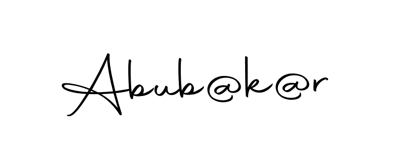 Make a beautiful signature design for name Abub@k@r. Use this online signature maker to create a handwritten signature for free. Abub@k@r signature style 10 images and pictures png