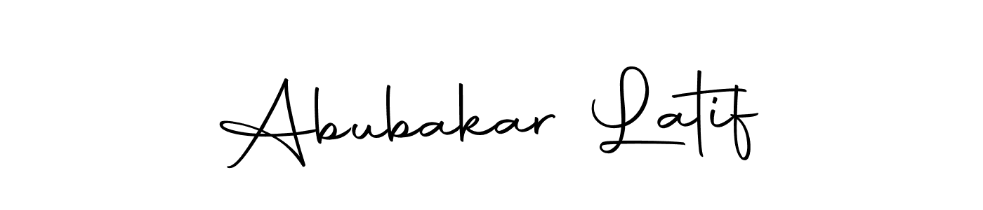 if you are searching for the best signature style for your name Abubakar Latif. so please give up your signature search. here we have designed multiple signature styles  using Autography-DOLnW. Abubakar Latif signature style 10 images and pictures png