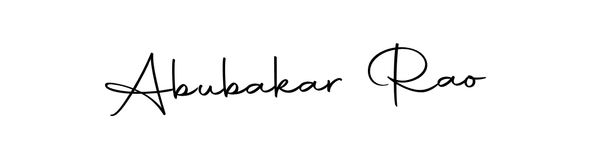 Also we have Abubakar Rao name is the best signature style. Create professional handwritten signature collection using Autography-DOLnW autograph style. Abubakar Rao signature style 10 images and pictures png