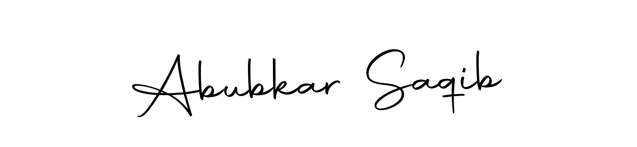 Make a short Abubkar Saqib signature style. Manage your documents anywhere anytime using Autography-DOLnW. Create and add eSignatures, submit forms, share and send files easily. Abubkar Saqib signature style 10 images and pictures png