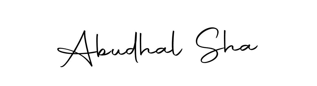 Also we have Abudhal Sha name is the best signature style. Create professional handwritten signature collection using Autography-DOLnW autograph style. Abudhal Sha signature style 10 images and pictures png