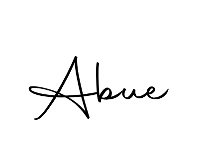 Design your own signature with our free online signature maker. With this signature software, you can create a handwritten (Autography-DOLnW) signature for name Abue. Abue signature style 10 images and pictures png