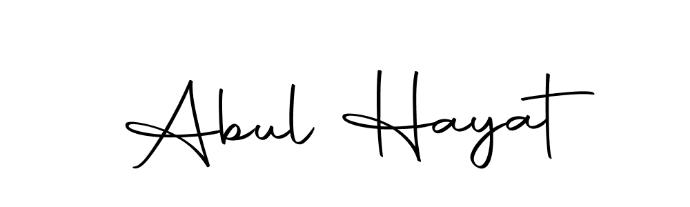 Here are the top 10 professional signature styles for the name Abul Hayat. These are the best autograph styles you can use for your name. Abul Hayat signature style 10 images and pictures png