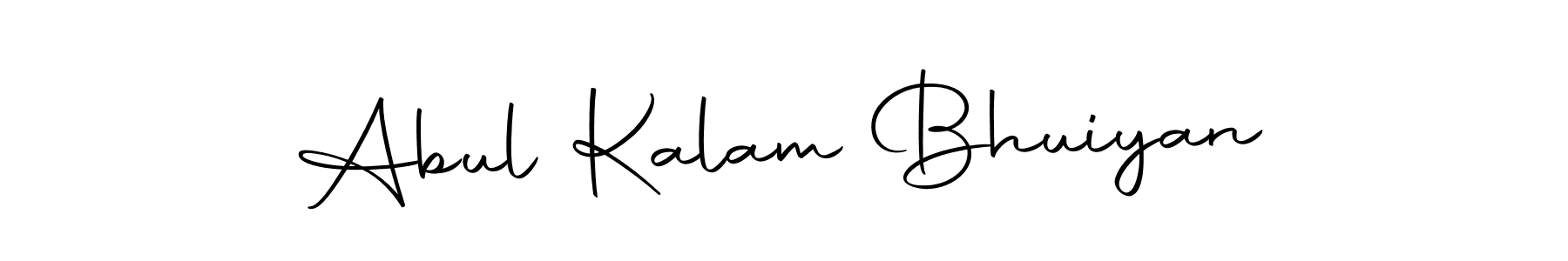 Make a beautiful signature design for name Abul Kalam Bhuiyan. With this signature (Autography-DOLnW) style, you can create a handwritten signature for free. Abul Kalam Bhuiyan signature style 10 images and pictures png