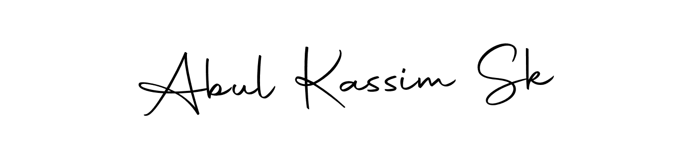 Create a beautiful signature design for name Abul Kassim Sk. With this signature (Autography-DOLnW) fonts, you can make a handwritten signature for free. Abul Kassim Sk signature style 10 images and pictures png