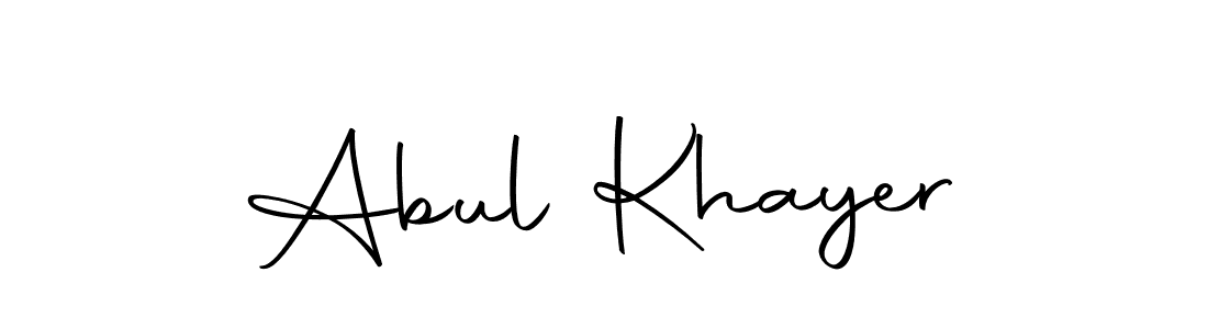 Make a beautiful signature design for name Abul Khayer. Use this online signature maker to create a handwritten signature for free. Abul Khayer signature style 10 images and pictures png