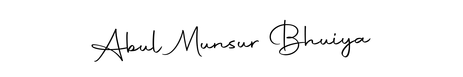 Design your own signature with our free online signature maker. With this signature software, you can create a handwritten (Autography-DOLnW) signature for name Abul Munsur Bhuiya. Abul Munsur Bhuiya signature style 10 images and pictures png