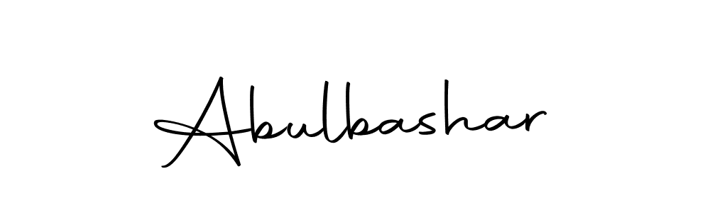 You should practise on your own different ways (Autography-DOLnW) to write your name (Abulbashar) in signature. don't let someone else do it for you. Abulbashar signature style 10 images and pictures png