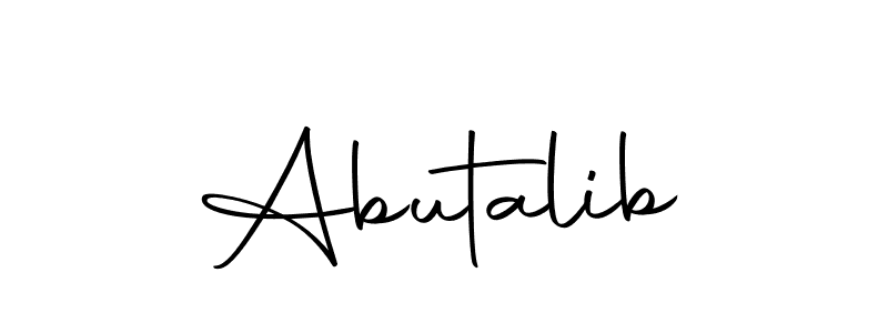 Make a beautiful signature design for name Abutalib. Use this online signature maker to create a handwritten signature for free. Abutalib signature style 10 images and pictures png