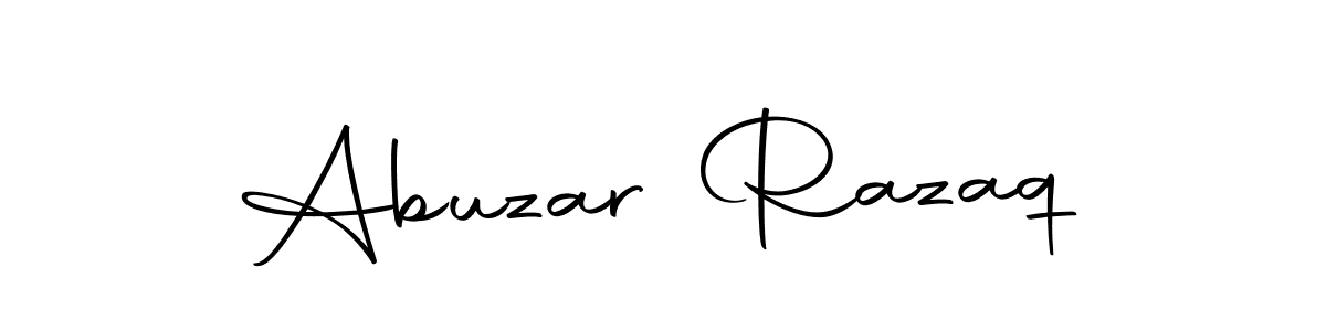 This is the best signature style for the Abuzar Razaq name. Also you like these signature font (Autography-DOLnW). Mix name signature. Abuzar Razaq signature style 10 images and pictures png