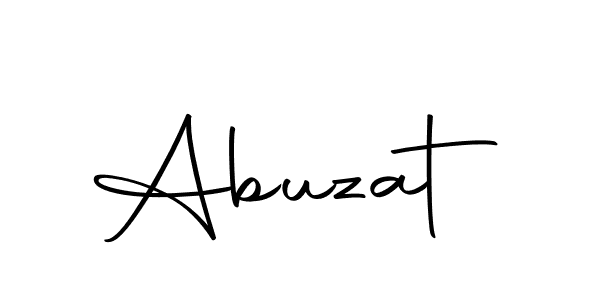 Make a beautiful signature design for name Abuzat. With this signature (Autography-DOLnW) style, you can create a handwritten signature for free. Abuzat signature style 10 images and pictures png