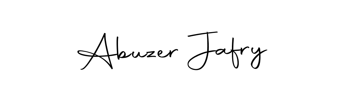 Autography-DOLnW is a professional signature style that is perfect for those who want to add a touch of class to their signature. It is also a great choice for those who want to make their signature more unique. Get Abuzer Jafry name to fancy signature for free. Abuzer Jafry signature style 10 images and pictures png