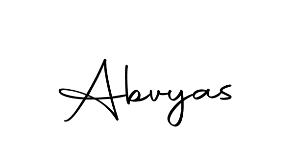 You should practise on your own different ways (Autography-DOLnW) to write your name (Abvyas) in signature. don't let someone else do it for you. Abvyas signature style 10 images and pictures png