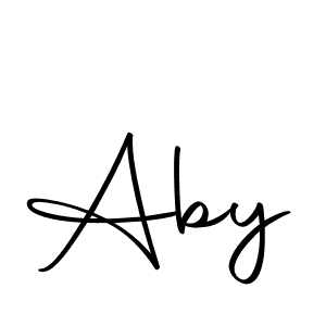 How to make Aby name signature. Use Autography-DOLnW style for creating short signs online. This is the latest handwritten sign. Aby signature style 10 images and pictures png