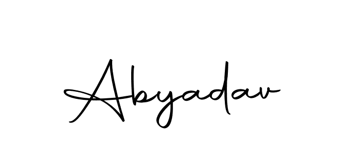 if you are searching for the best signature style for your name Abyadav. so please give up your signature search. here we have designed multiple signature styles  using Autography-DOLnW. Abyadav signature style 10 images and pictures png