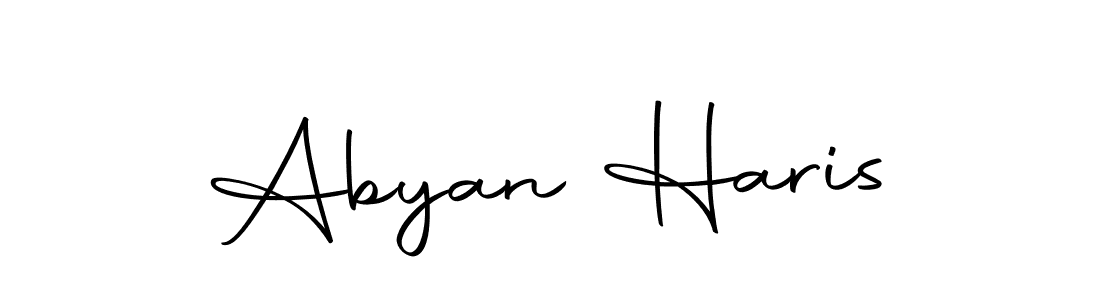 Also we have Abyan Haris name is the best signature style. Create professional handwritten signature collection using Autography-DOLnW autograph style. Abyan Haris signature style 10 images and pictures png