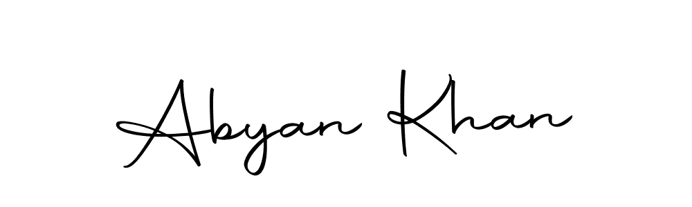 Here are the top 10 professional signature styles for the name Abyan Khan. These are the best autograph styles you can use for your name. Abyan Khan signature style 10 images and pictures png