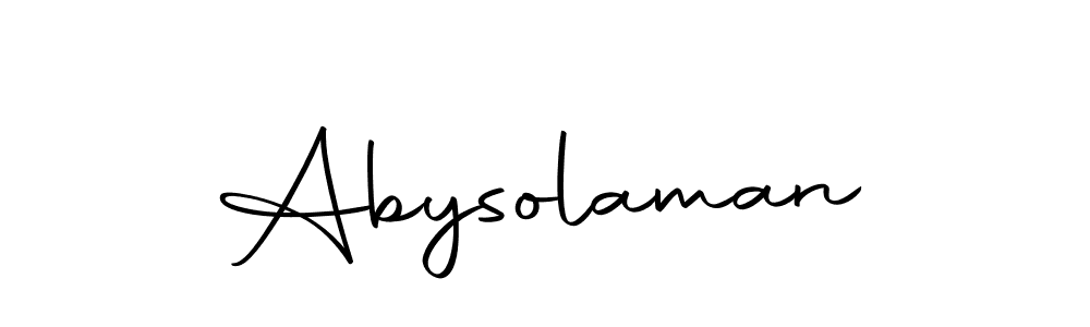 Abysolaman stylish signature style. Best Handwritten Sign (Autography-DOLnW) for my name. Handwritten Signature Collection Ideas for my name Abysolaman. Abysolaman signature style 10 images and pictures png