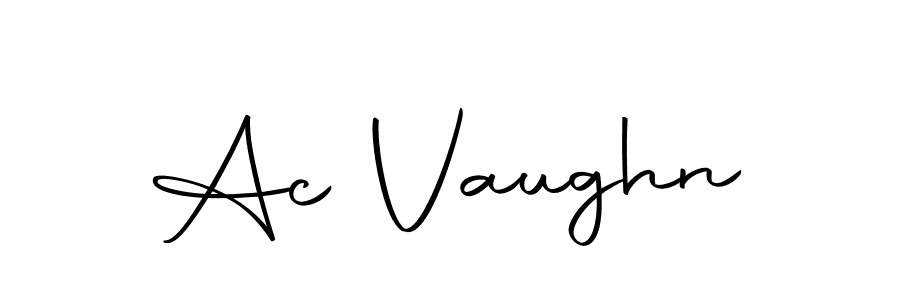 Make a short Ac Vaughn signature style. Manage your documents anywhere anytime using Autography-DOLnW. Create and add eSignatures, submit forms, share and send files easily. Ac Vaughn signature style 10 images and pictures png