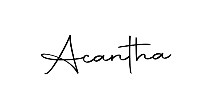 Also we have Acantha name is the best signature style. Create professional handwritten signature collection using Autography-DOLnW autograph style. Acantha signature style 10 images and pictures png