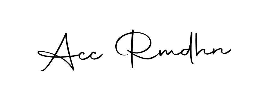 It looks lik you need a new signature style for name Acc Rmdhn. Design unique handwritten (Autography-DOLnW) signature with our free signature maker in just a few clicks. Acc Rmdhn signature style 10 images and pictures png