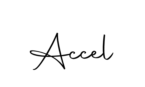 Design your own signature with our free online signature maker. With this signature software, you can create a handwritten (Autography-DOLnW) signature for name Accel. Accel signature style 10 images and pictures png