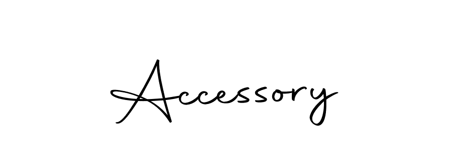 Here are the top 10 professional signature styles for the name Accessory. These are the best autograph styles you can use for your name. Accessory signature style 10 images and pictures png