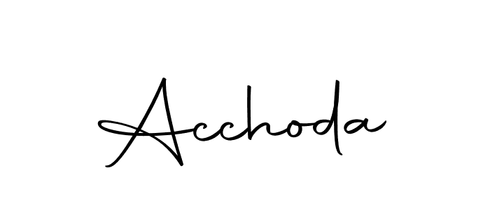 Make a short Acchoda signature style. Manage your documents anywhere anytime using Autography-DOLnW. Create and add eSignatures, submit forms, share and send files easily. Acchoda signature style 10 images and pictures png