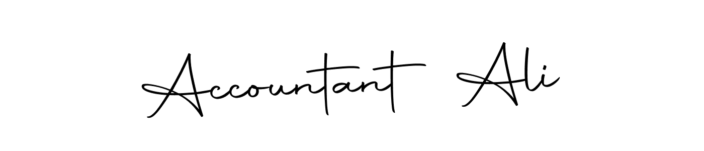 Here are the top 10 professional signature styles for the name Accountant Ali. These are the best autograph styles you can use for your name. Accountant Ali signature style 10 images and pictures png