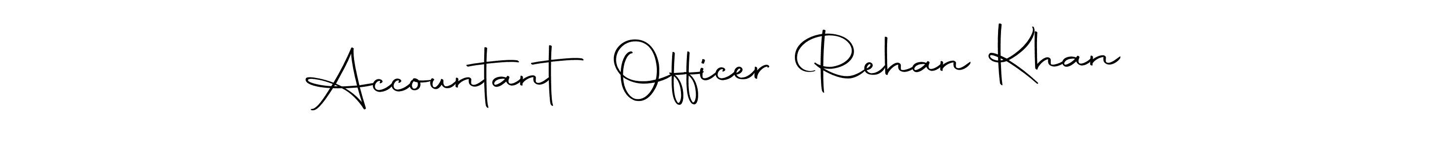 You should practise on your own different ways (Autography-DOLnW) to write your name (Accountant Officer Rehan Khan) in signature. don't let someone else do it for you. Accountant Officer Rehan Khan signature style 10 images and pictures png