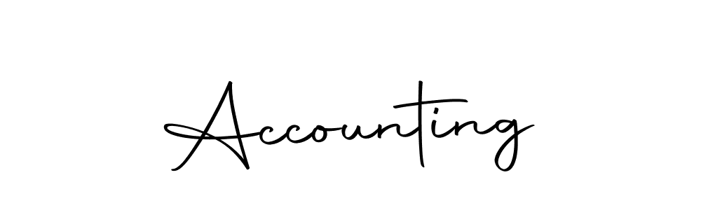 It looks lik you need a new signature style for name Accounting. Design unique handwritten (Autography-DOLnW) signature with our free signature maker in just a few clicks. Accounting signature style 10 images and pictures png