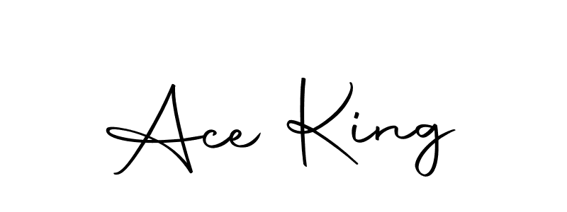 You should practise on your own different ways (Autography-DOLnW) to write your name (Ace King) in signature. don't let someone else do it for you. Ace King signature style 10 images and pictures png