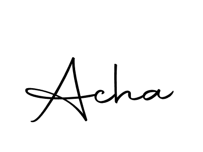 Create a beautiful signature design for name Acha. With this signature (Autography-DOLnW) fonts, you can make a handwritten signature for free. Acha signature style 10 images and pictures png