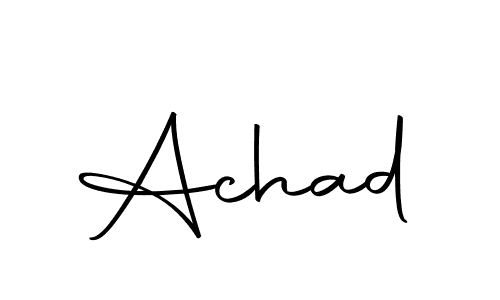 Also we have Achad name is the best signature style. Create professional handwritten signature collection using Autography-DOLnW autograph style. Achad signature style 10 images and pictures png