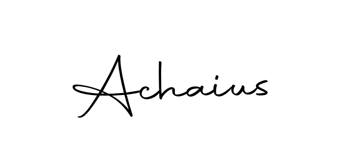 How to make Achaius signature? Autography-DOLnW is a professional autograph style. Create handwritten signature for Achaius name. Achaius signature style 10 images and pictures png