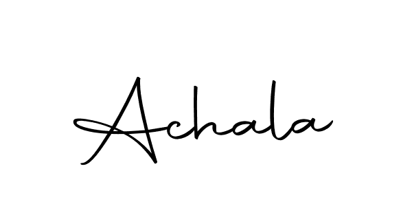 Also we have Achala name is the best signature style. Create professional handwritten signature collection using Autography-DOLnW autograph style. Achala signature style 10 images and pictures png