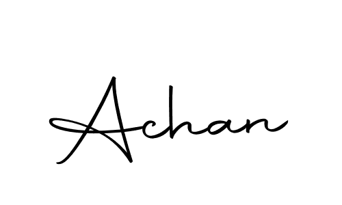 How to make Achan name signature. Use Autography-DOLnW style for creating short signs online. This is the latest handwritten sign. Achan signature style 10 images and pictures png