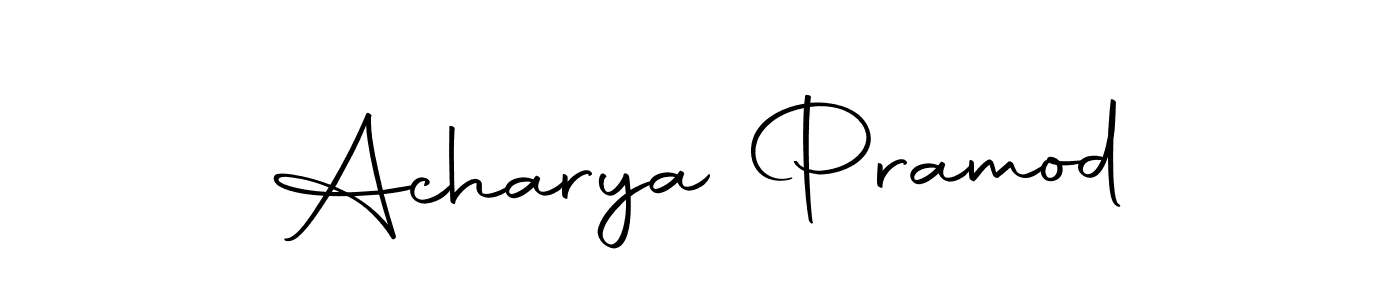 Use a signature maker to create a handwritten signature online. With this signature software, you can design (Autography-DOLnW) your own signature for name Acharya Pramod. Acharya Pramod signature style 10 images and pictures png