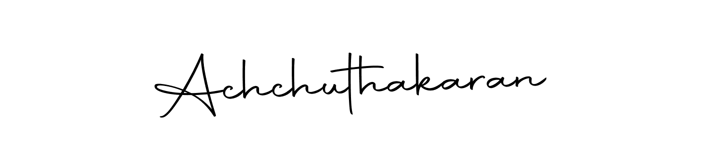 Here are the top 10 professional signature styles for the name Achchuthakaran. These are the best autograph styles you can use for your name. Achchuthakaran signature style 10 images and pictures png