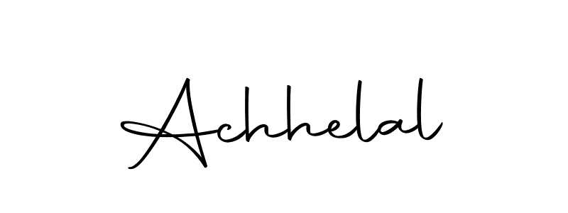 Use a signature maker to create a handwritten signature online. With this signature software, you can design (Autography-DOLnW) your own signature for name Achhelal. Achhelal signature style 10 images and pictures png