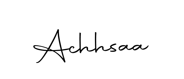 Make a beautiful signature design for name Achhsaa. Use this online signature maker to create a handwritten signature for free. Achhsaa signature style 10 images and pictures png