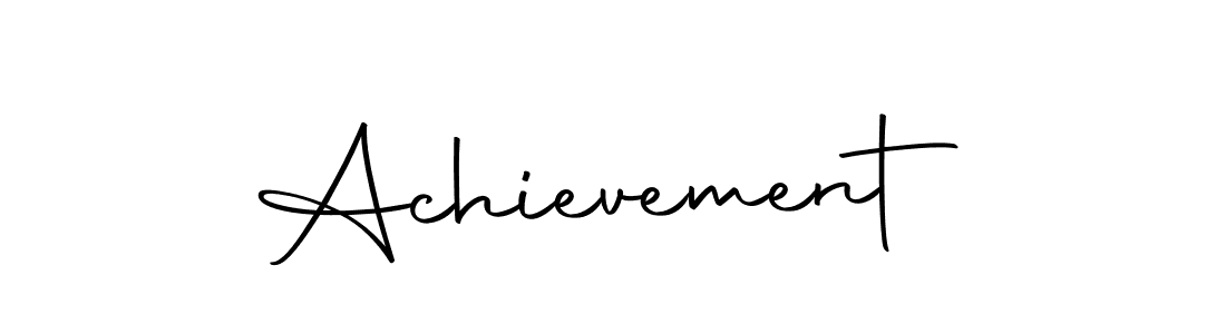 How to make Achievement signature? Autography-DOLnW is a professional autograph style. Create handwritten signature for Achievement name. Achievement signature style 10 images and pictures png