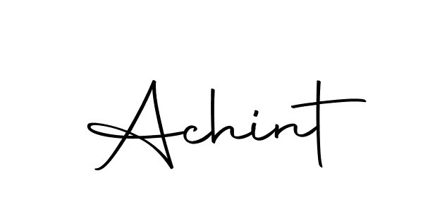 How to make Achint name signature. Use Autography-DOLnW style for creating short signs online. This is the latest handwritten sign. Achint signature style 10 images and pictures png